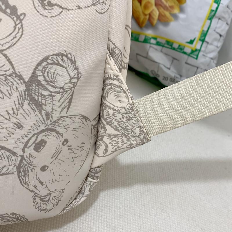 Skolväska Kvinnlig College Student Casual Tryckt Ryggsäck