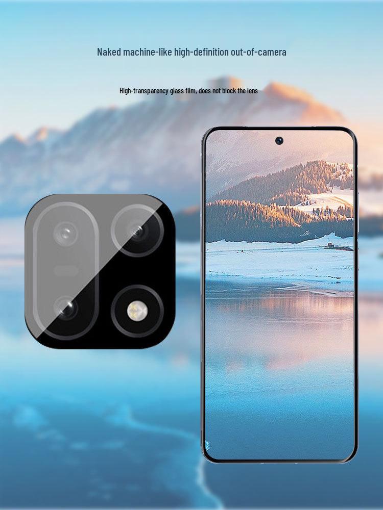 OnePlus 15 5G Camera Protector Lens Film with Positioning Sticker