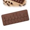 Silicone Silicone Chocolate Mold Non-stick Chess Piece Chocolate Bar Mold Food Grade International Chess