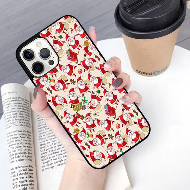 Merry Christmas Happy New Year Style Phone Case For For iPhone 17 Air 16 15 11 12 13 14 Pro Ma Plus Coque