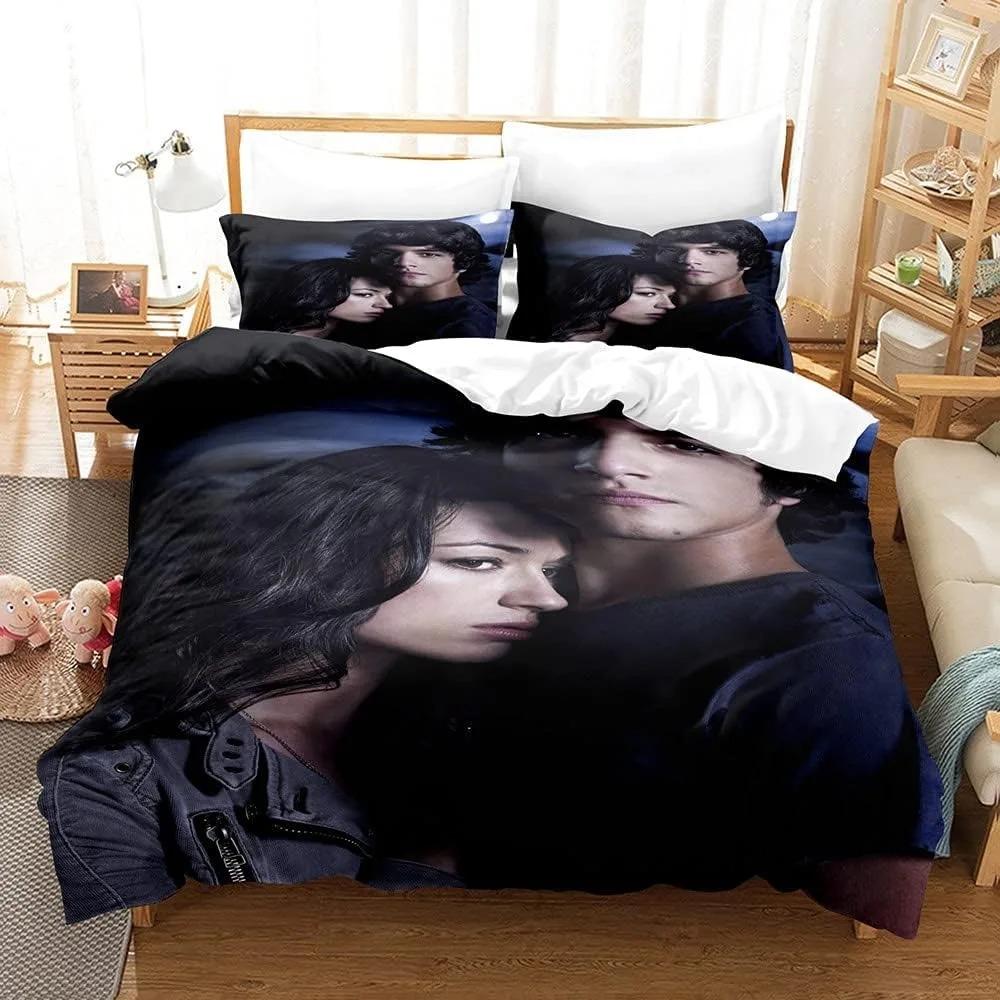 

Teen Wolf Allison Bedding Set For Bedroom Soft Modern Bedspreads Comefortable Kids Duvet Cover Quilt Cover And Pillowcase EU Single(135*200cm)3pcs