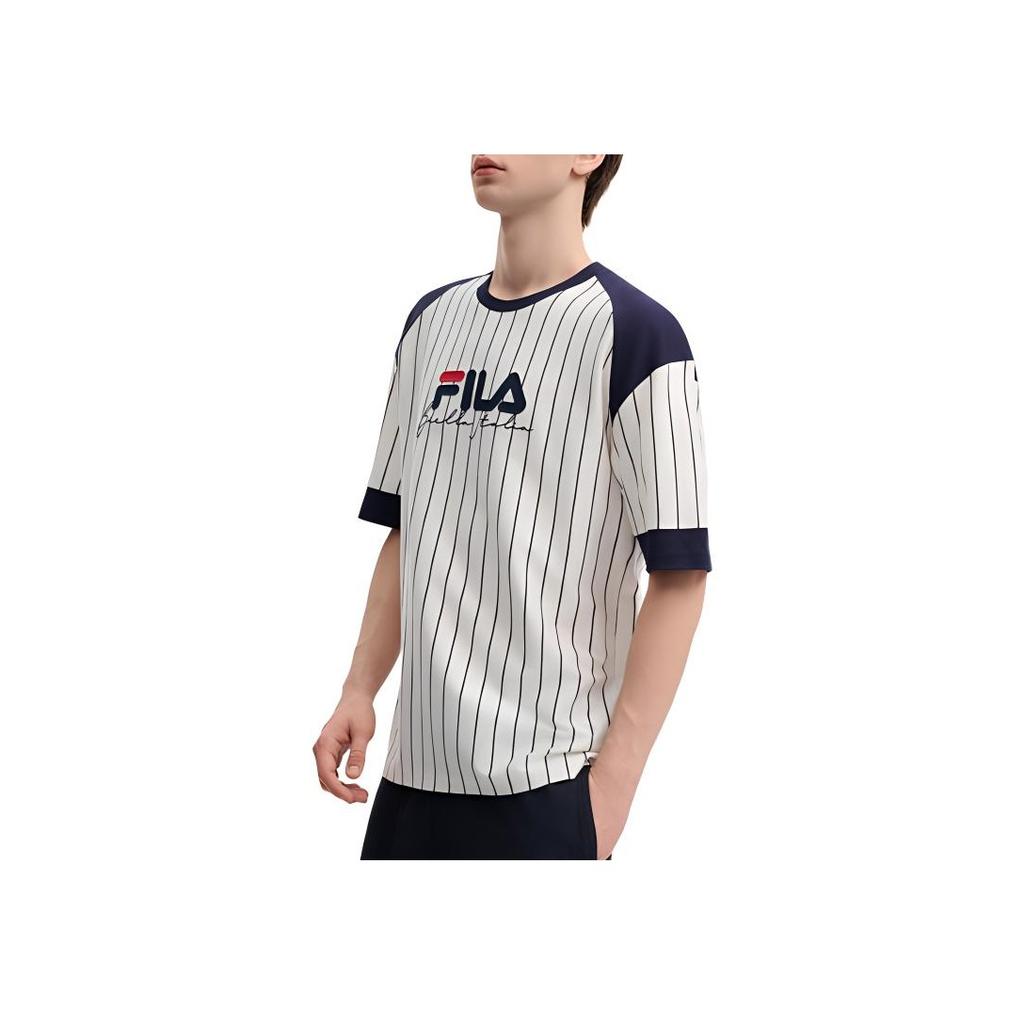 New FILA ORIGINALE T Shirt Men's Cloud White F11M439111F-WT