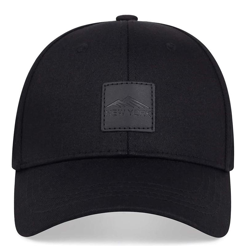 Unisex New York Leather Label Snapback Baseball Caps Spring And Autumn Outdoor Adjustable Casual Hats Sunscreen Hat