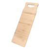 Bamboo Washboard Wooden Color Approx 19.7in Long Thickened Natural Bamboo Wear Resistant Sturdy Durable Wash Board