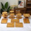 Bamboo & Wood Dessert Display Stands
