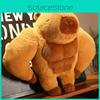 Plush Muscle Capybara Toy Animal Pillow Stuffed Birthdays Gifts Decoration Room