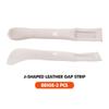 J-shaped Leather Car Seat Gap Filler Anti-drop Seat Seam Strip For Volkswagen VW Polo Jetta Sagitar Magotan Passat B5 B6 B7 CC Ze8