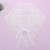 Slim Fit White Lace Mini Skirt Pretty Apron Wrap Skirt Fashion Fart Curtain for Women Girls