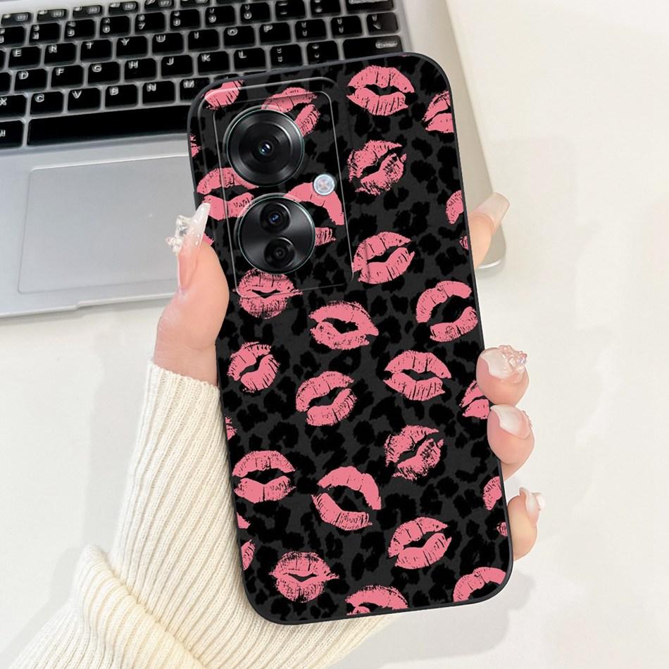 For OPPO Reno11 F 5G Case Reno 11F CPH2603 2024 Elegant Printing Camera Protective Shockproof Soft Silicone Phone Cases