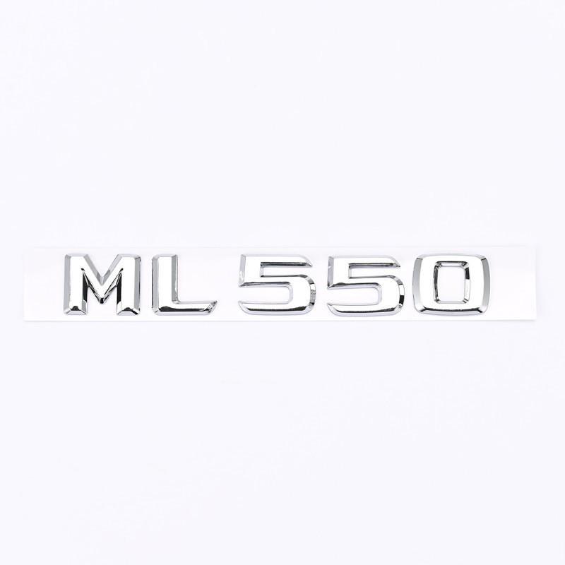 Compatible Mercedes-Benz ML Series Rear Emblem: ML300, ML320, ML350, ML400, ML450
