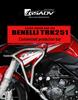 GSADV Crash Bars for Benelli TRK251: Full Coverage, 304 Stainless Steel