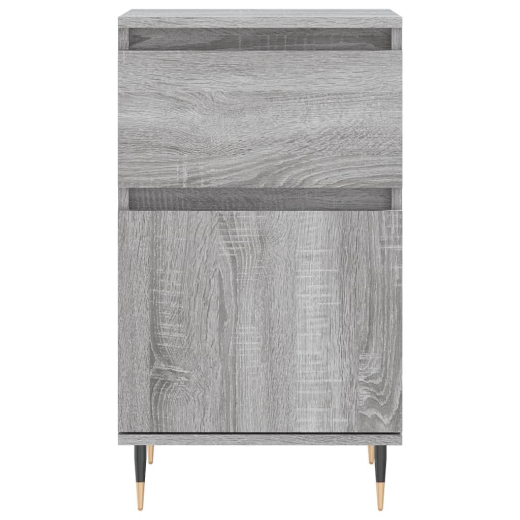 Sideboard Gray Sonoma 40x35x70 Cm Particleboard