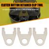 3Pcs Clutch Button Retainer Clip Fit For Ski Doo Snowmobile