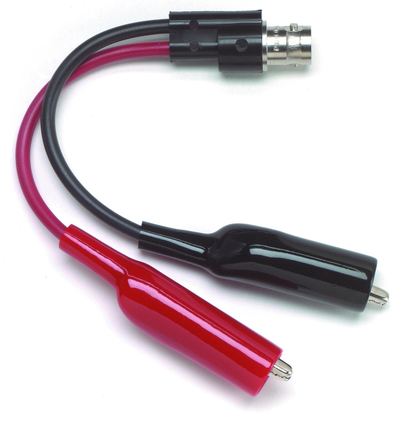 

Pomona BNC Female Alligator Clip Test Lead Black Red 2630