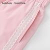 Balabala Girls' Summer Thin Straight-Leg Casual Pants