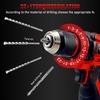 Brushless Electric Drill Tapping Cordless Impact Drill Metal Ratchet Chuck Electric Hand Drill Household Electric Screwdriver