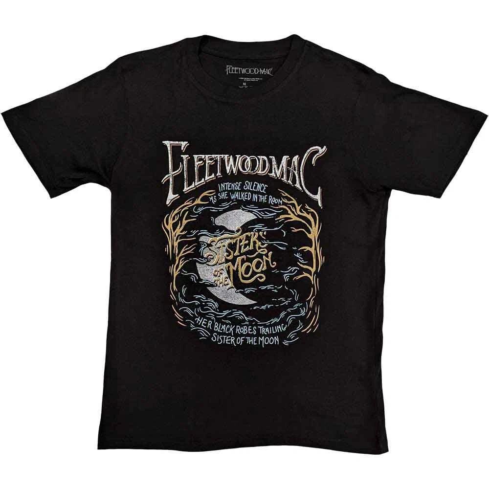 Fleetwood Mac Sisters Of The Moon T-Shirt Black New XXXXL