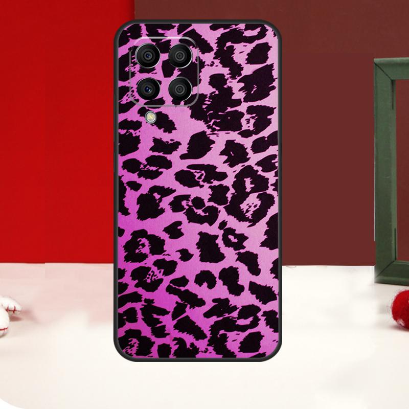 Leopard Print Case For Samsung Galaxy M52 M32 M12 M54 M34 M14 M35 M56 M06 M55 M15 M11 M13 M16 M36 M31 M53