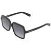 Saint Laurent Grey Gradient Square Ladies Sunglasses Sl 174 001 56
