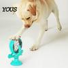 Rotating Cat Food Dispenser Windmill Treat Dispenser, Interactive Toy, Suction Fun Feeder Cup Puzzle for Indoor Cats Solo Play, Mental