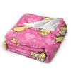 Princess Peach Lovely Flannel Throw Blankets Super Marioo Blanket for Sofa Travel Super Warm Quilt