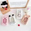 Cartoon Animal Plush Storage Bags for 13cm Cute Doll Display Plastic Protector Case Zipper Cosmetic Bag for Women Traveling Bags
