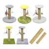Cat Scratching Post Sisal Scratcher Board Funny Interactive Toy Climbing Kitten Cat Post for Small Cats Kittens Supplies