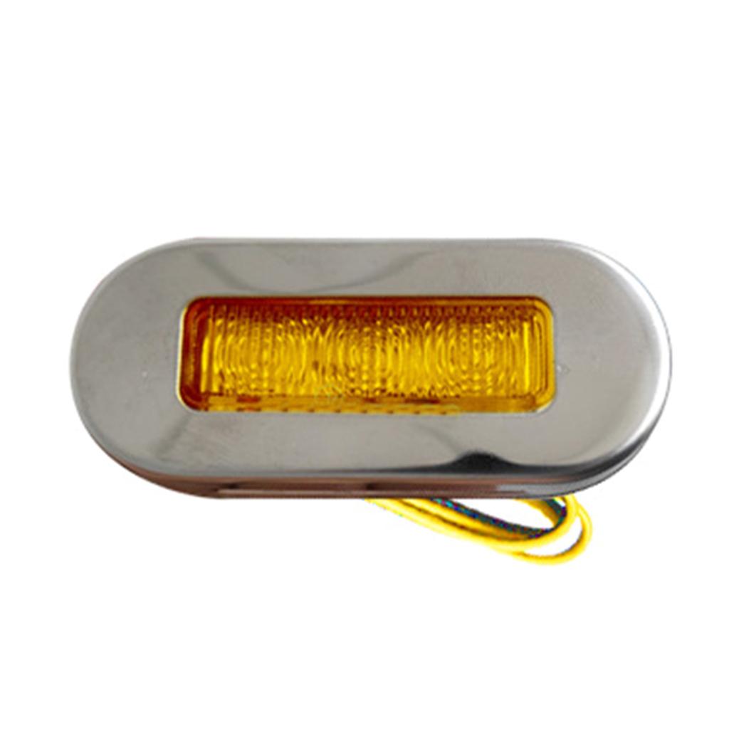 Edelstahl-Innenbeleuchtung, längliche 3-Zoll-LED-Gehweganzeige, Innen- und Außen-Innenbeleuchtung, Oberflächenmontagebeleuchtung