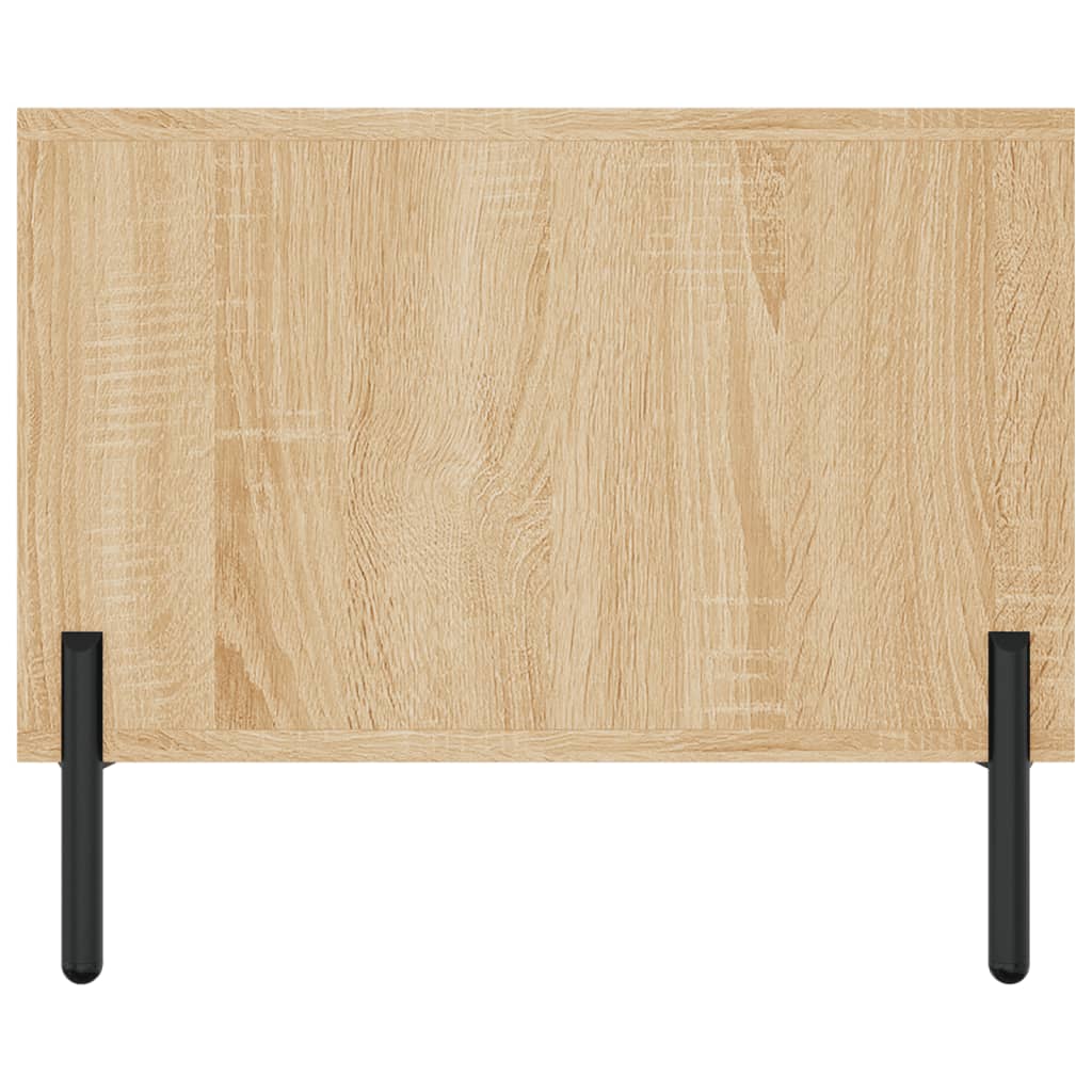 Vidaxl Coffee Table, Sonoma Oak, 102X50X40Cm, Wood-Based Material