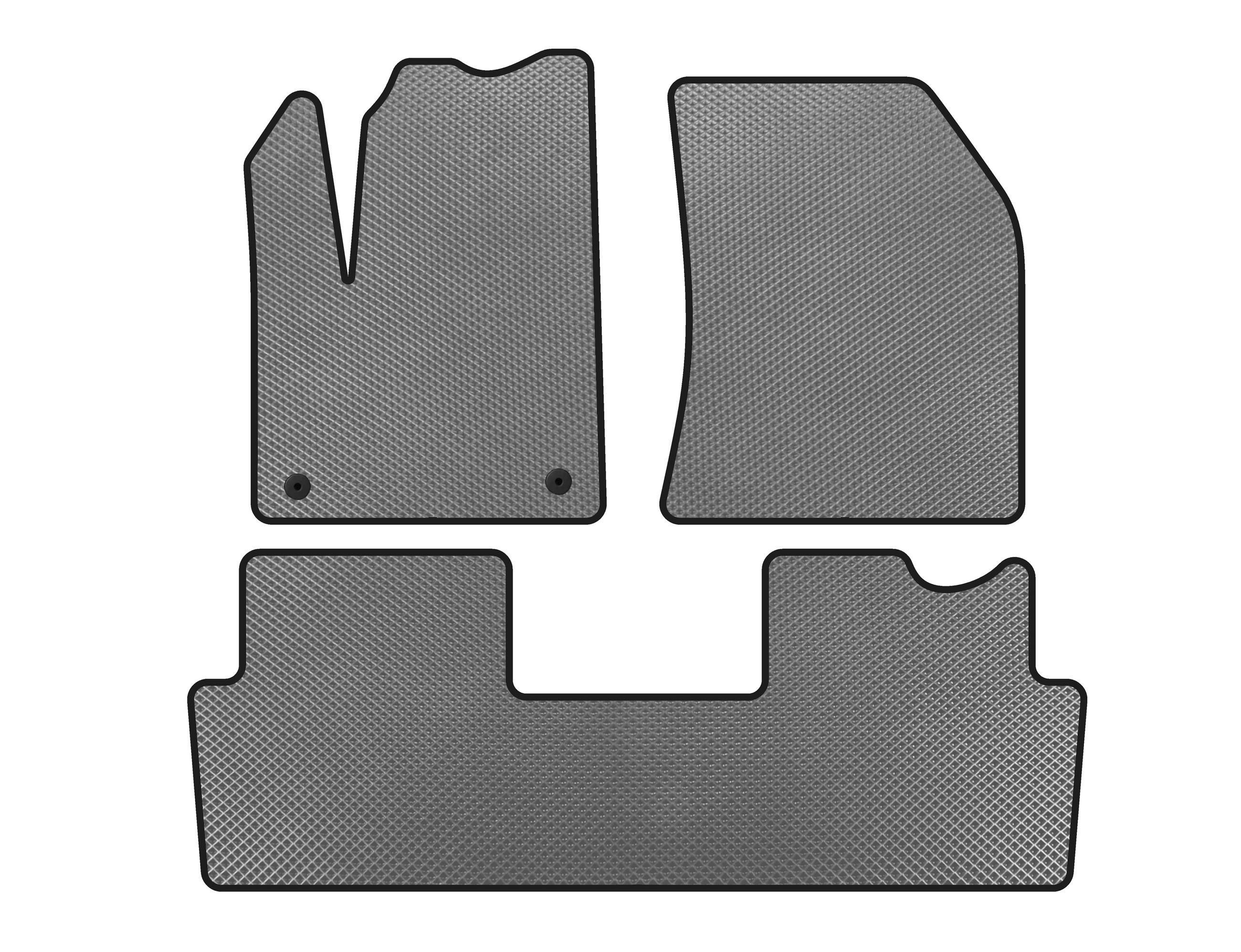 

EVA mats (2018-2025, Gray) for Citroen DS-7