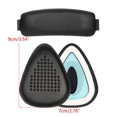 Qualified Ear Pads Sponge Earmuff HeadBeam for Meka Dva Headphone Isolate Noise Cover Headband Ear Pads Repair Part