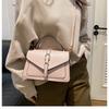 Women Minimalist Casual Small Square Crossbody Shoulder Bag For Daily Commuting
