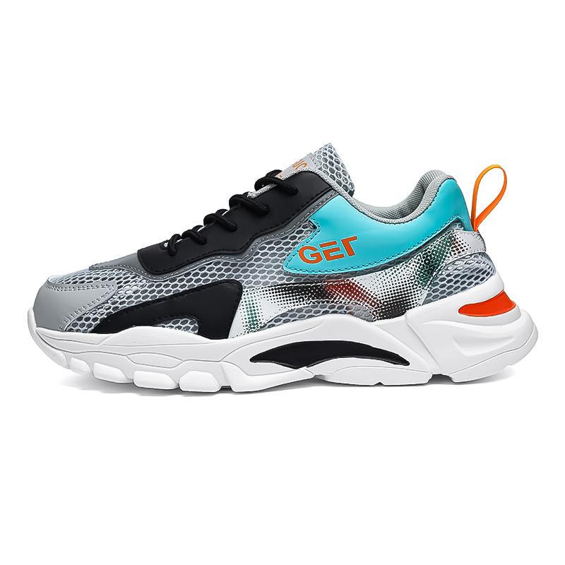 Men's Summer Breathable Comfortable Sports Shoes Thin Single Net Couple Large Size 36-46 Mesh Shoes Lightweight Running Sneakers