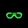 LED Luminous Shutter Glasses for Nightclubs and Raves