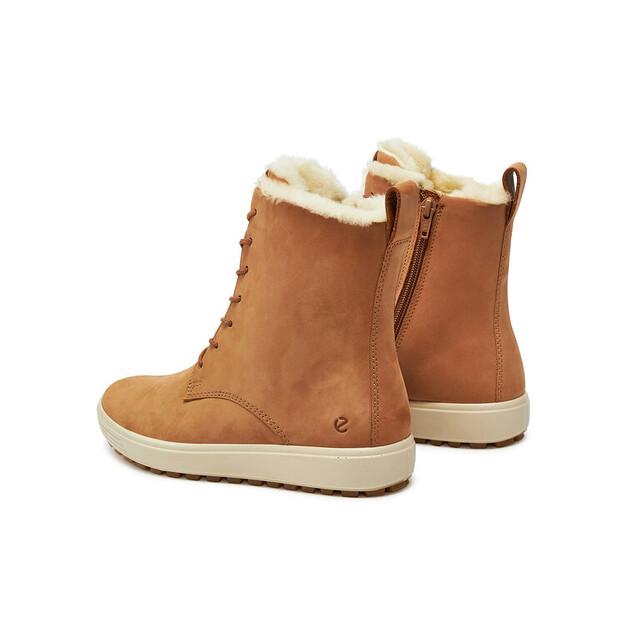 Коричневые ботильоны ECCO Soft 7 Tred W 45042301291