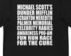 Corsa Divertente di Michael Scott sulla Consapevolezza della Rabbia - Maglietta Unisex