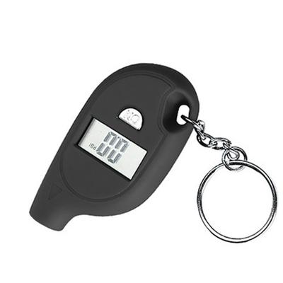 Kľúčenka LCD digitálny merač tlaku vzduchu v pneumatikách pre auto motocykel