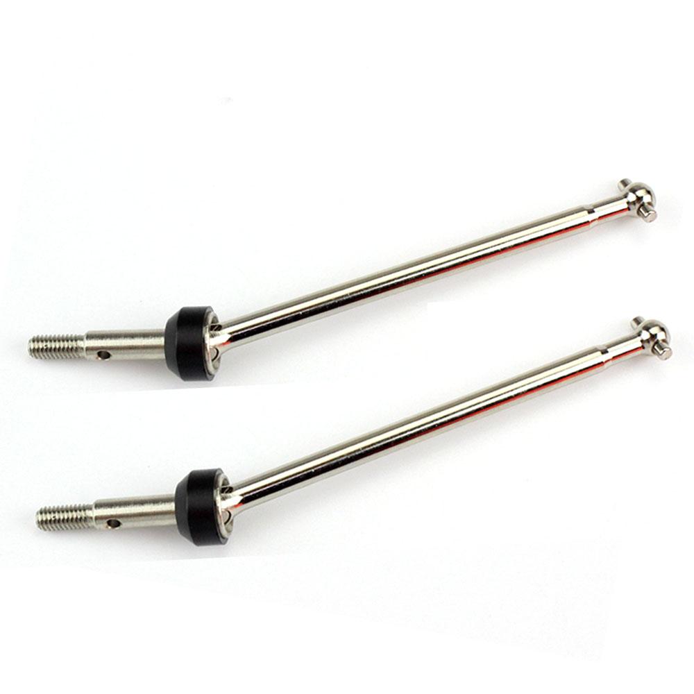 2Pcs/Set 1/10 RC Car Metal Front Wheel Drive Shaft Replacement Repair Parts For Wltoys 104001 1/10 RC Car Accessories