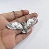 Owl Moon Forest Pendant Necklace With Alloy Chain For Fashion Enthusiasts
