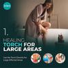 Portable treatment device - oral physical therapy stick - relieves hip pain