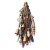 Regalo da Strega per Compleanno, Campanello da Porta da Strega Decorazione,acchiappasole Boho, Carillon a Vento Retrò, Carillon Stella Pentagramma Luna Decorazione per la Casa Ornamento da Appendere