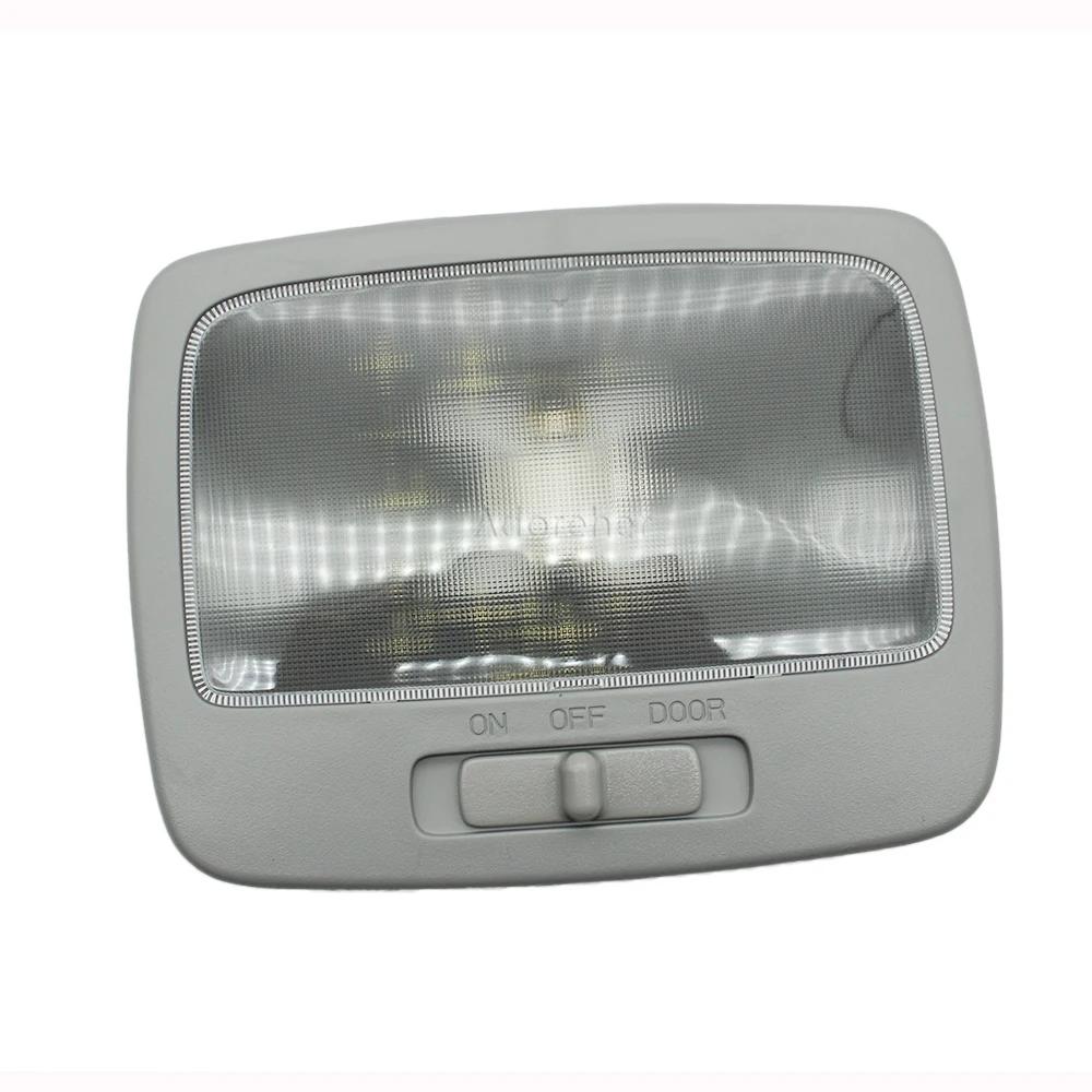 Gray Car Rear Interior Reading Light Indoor Ceiling Reading Lamp for KIA Sportage 2005-2010