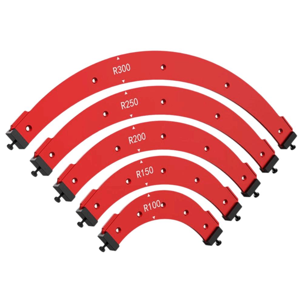 Reusable Round Corner Radius Templates R100 R150 R200 R250 R300 Router Template  Trimming Machine