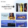 Generalüberholt - Nubia Neo 3 5G Smartphone Gaming 6.8" FHD+ 120Hz, 8GB RAM + 256GB ROM, Android 15, Kamera 50MP, Batterie 5230mAh, Dual-SIM, NFC, Tit