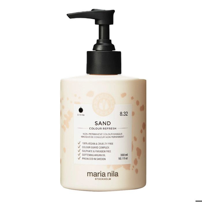 Masque - MARIA NILA - Colour Refresh 8.32 Sand - 300ml - 100% VEGAN - Cheveux colorés