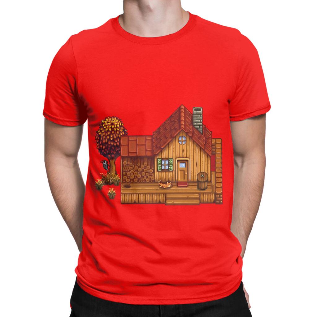 Stickers Stardew Valley Funny Graphic 100 Cotton TShirt Stardew Valley Tees Tops For Unisex