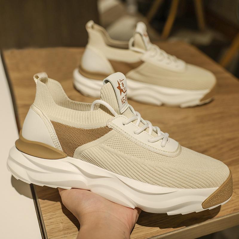 FashionFashionable New Men's Sports Shoes Outdoor Camping Shoes Thick Soled Shoes Men's Casual Shoes Trendy Shoes Free Delivery