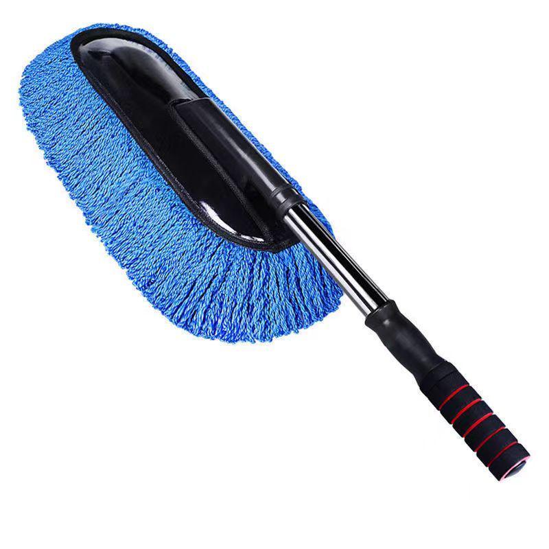 Dual-Use Car Wash and Dusting Mop for Home and Vehicle Cleaning