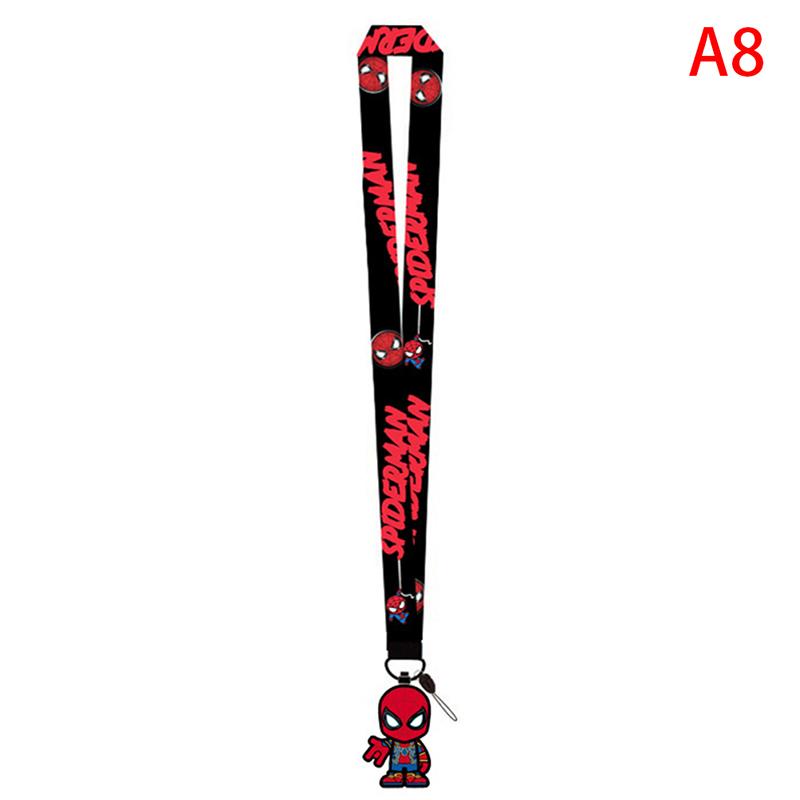 Anime Super Hero Řemínek na telefon Lanyard Klíčenka Přívěsek na telefon Anti-Lost Dekor