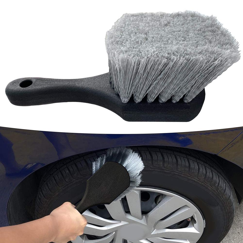 Auto Detailing Brush Car Wheel Brush Tire Cleaning Brush